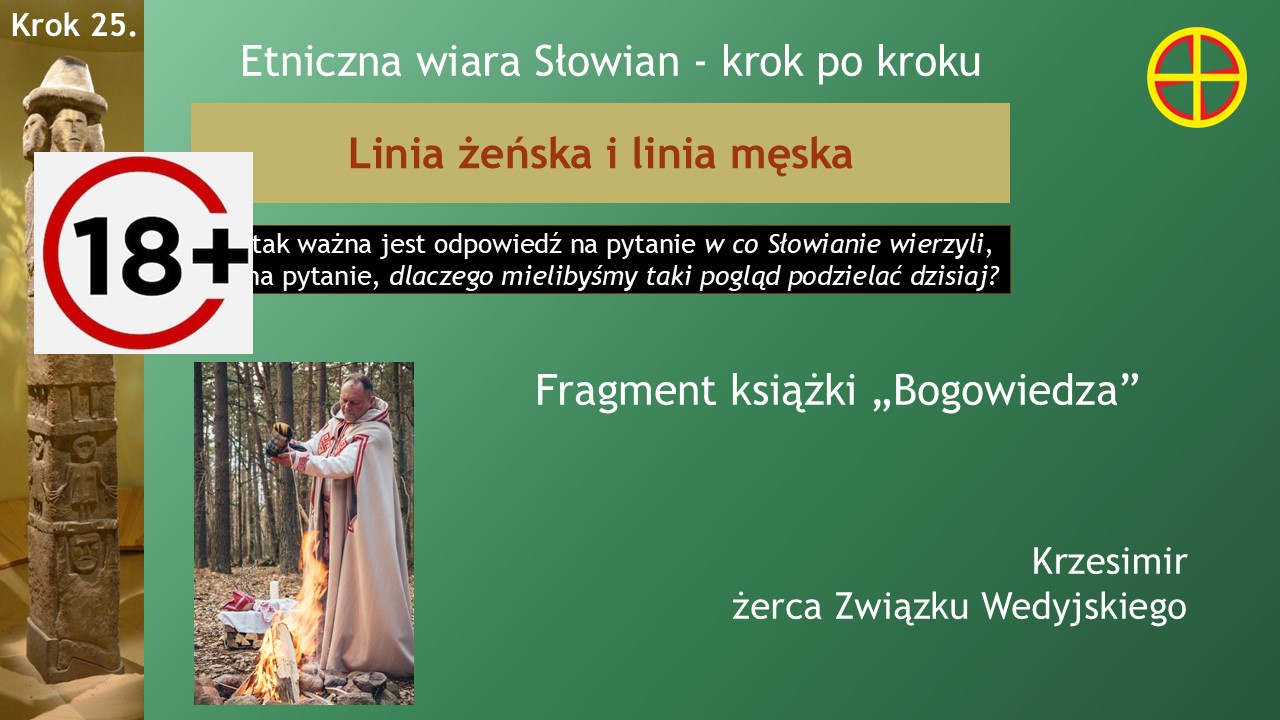 Krok 25. Linia żeńska i linia męska